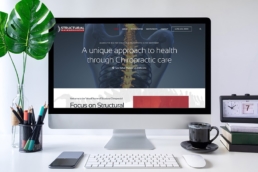 Structural Chiropractic Website Design by Rounded Digital