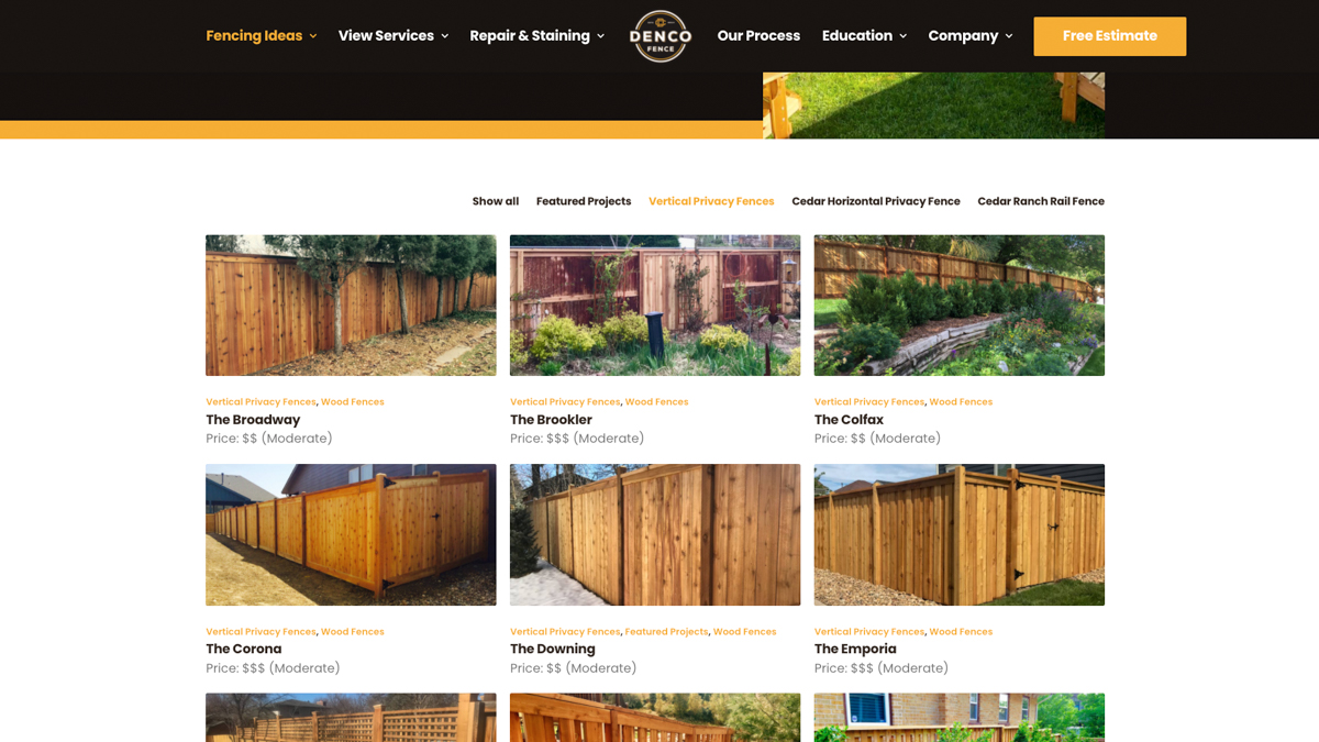 How Much Does It Cost To Install a Fence? - Denco Fence Company