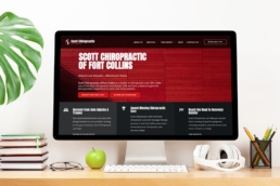 Scott Chiropractic Website Design by Rounded Digital