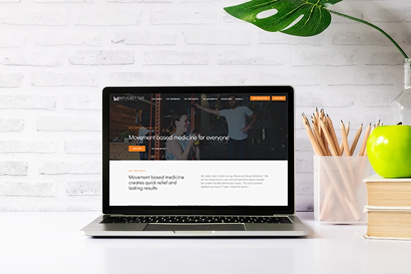Move Better Chiropractic Website Design by Rounded Digital